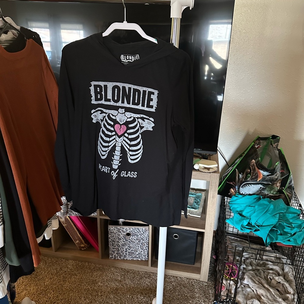 Blondie Black Long Sleeve Tee